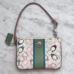 Coach Multicolor Wristlet
